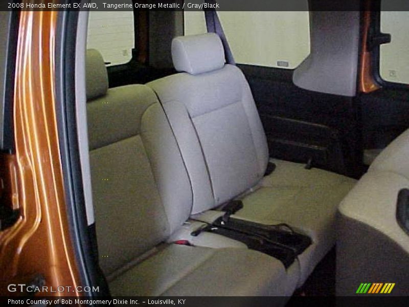 Tangerine Orange Metallic / Gray/Black 2008 Honda Element EX AWD