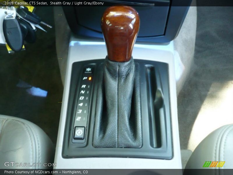 Stealth Gray / Light Gray/Ebony 2005 Cadillac CTS Sedan