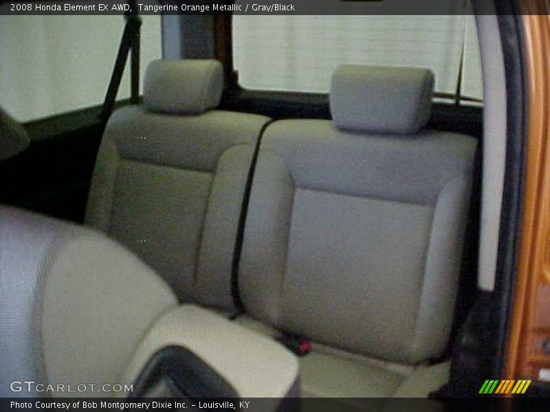Tangerine Orange Metallic / Gray/Black 2008 Honda Element EX AWD