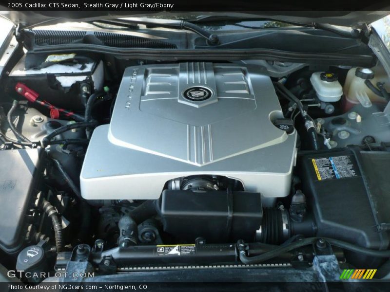 Stealth Gray / Light Gray/Ebony 2005 Cadillac CTS Sedan