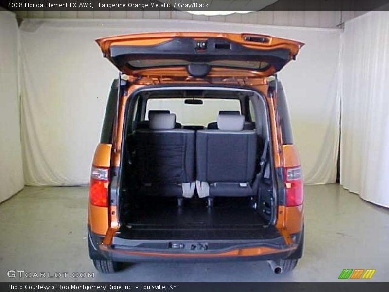 Tangerine Orange Metallic / Gray/Black 2008 Honda Element EX AWD