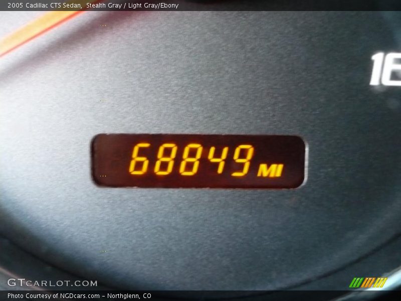 Stealth Gray / Light Gray/Ebony 2005 Cadillac CTS Sedan