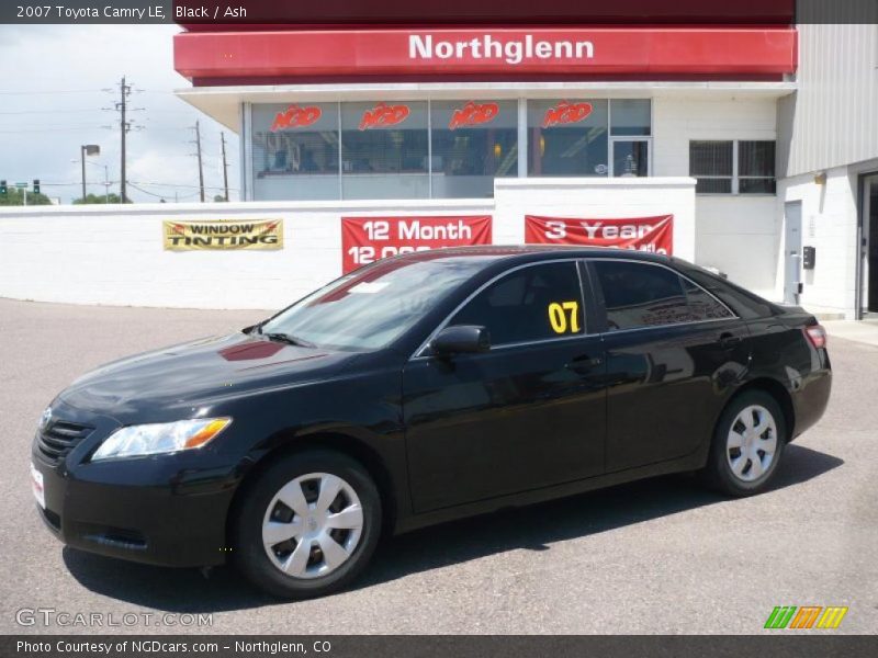 Black / Ash 2007 Toyota Camry LE
