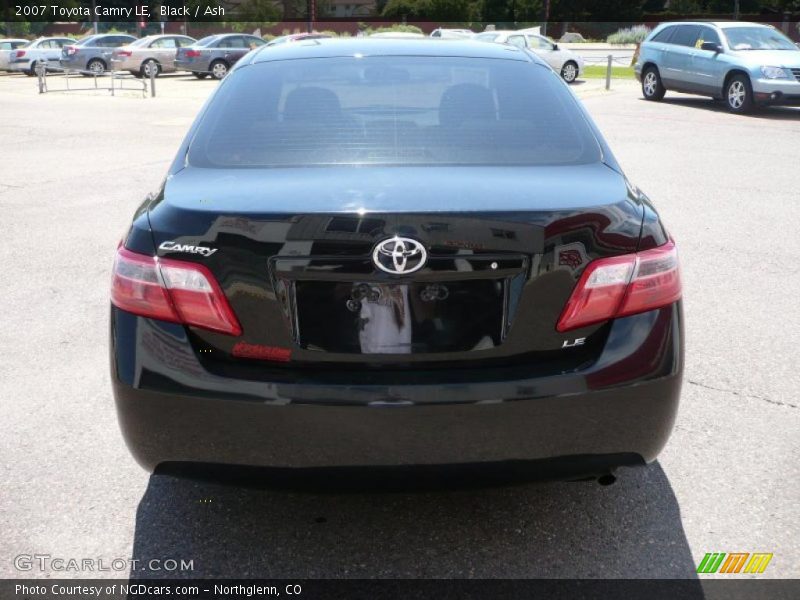 Black / Ash 2007 Toyota Camry LE