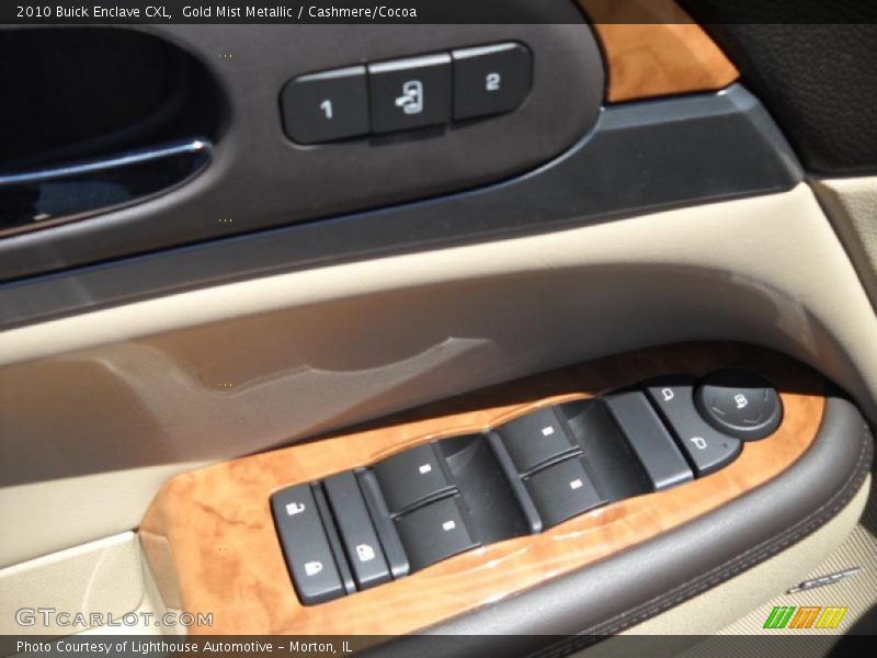 Gold Mist Metallic / Cashmere/Cocoa 2010 Buick Enclave CXL