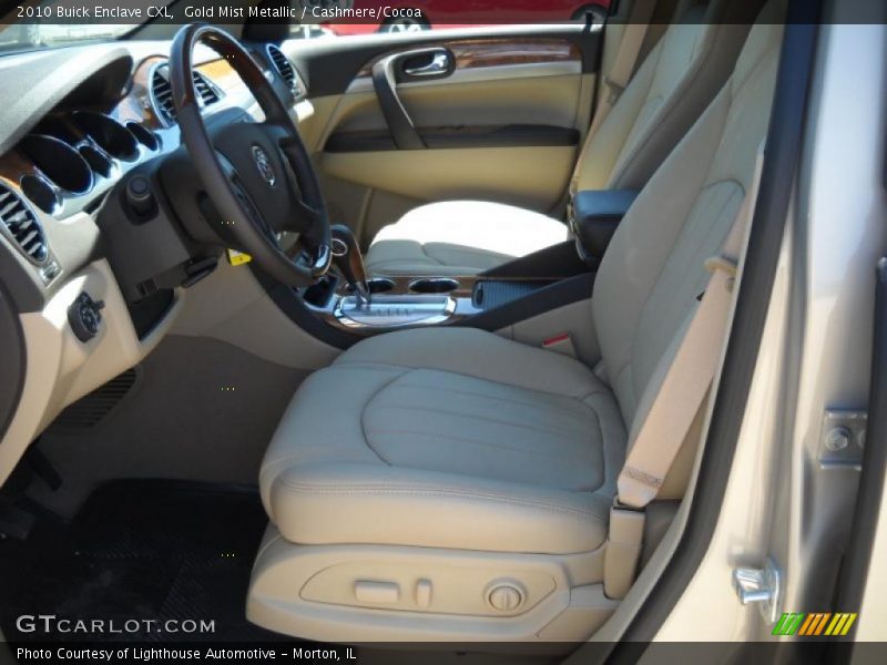 Gold Mist Metallic / Cashmere/Cocoa 2010 Buick Enclave CXL