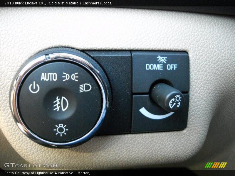 Gold Mist Metallic / Cashmere/Cocoa 2010 Buick Enclave CXL