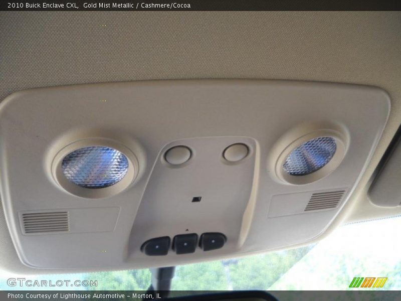 Gold Mist Metallic / Cashmere/Cocoa 2010 Buick Enclave CXL