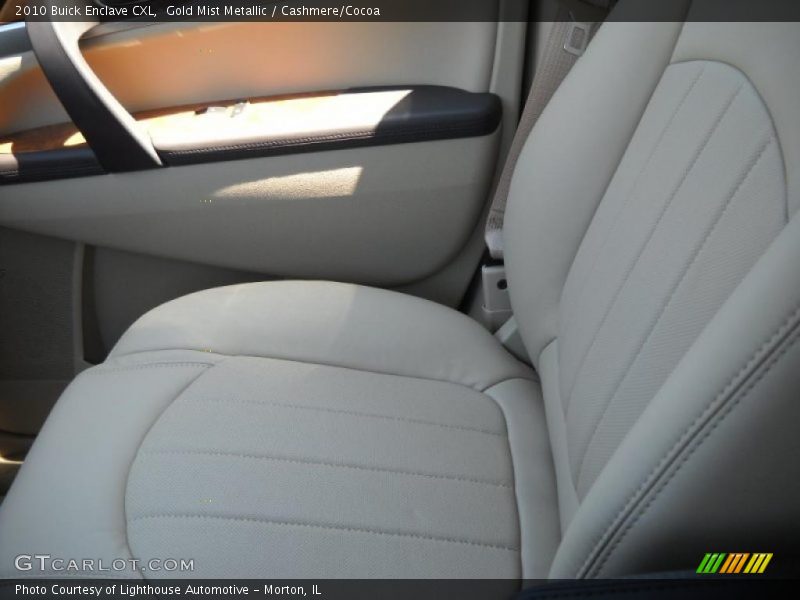 Gold Mist Metallic / Cashmere/Cocoa 2010 Buick Enclave CXL
