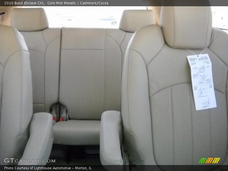 Gold Mist Metallic / Cashmere/Cocoa 2010 Buick Enclave CXL