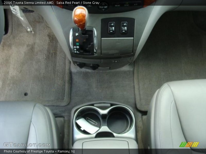 Salsa Red Pearl / Stone Gray 2006 Toyota Sienna Limited AWD