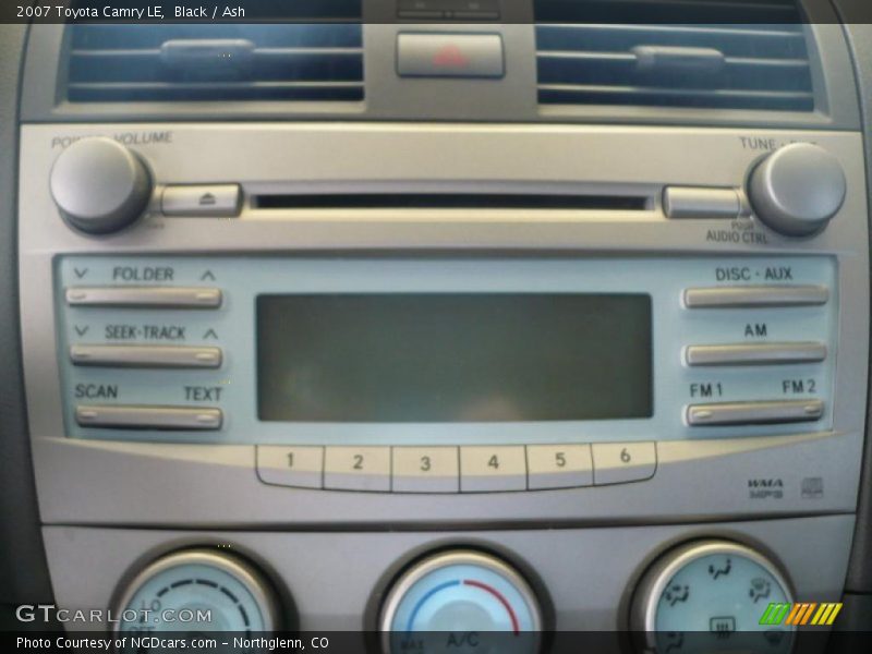Black / Ash 2007 Toyota Camry LE