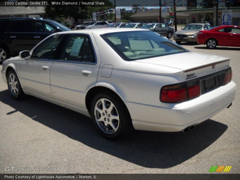White Diamond / Neutral Shale 2003 Cadillac Seville STS