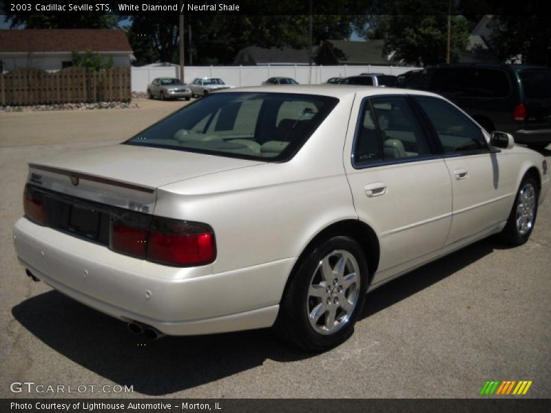 White Diamond / Neutral Shale 2003 Cadillac Seville STS