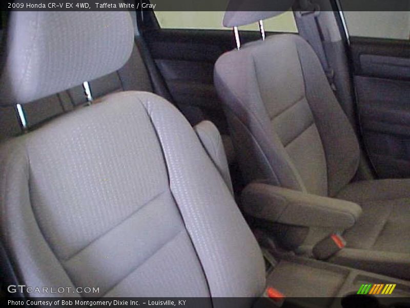 Taffeta White / Gray 2009 Honda CR-V EX 4WD