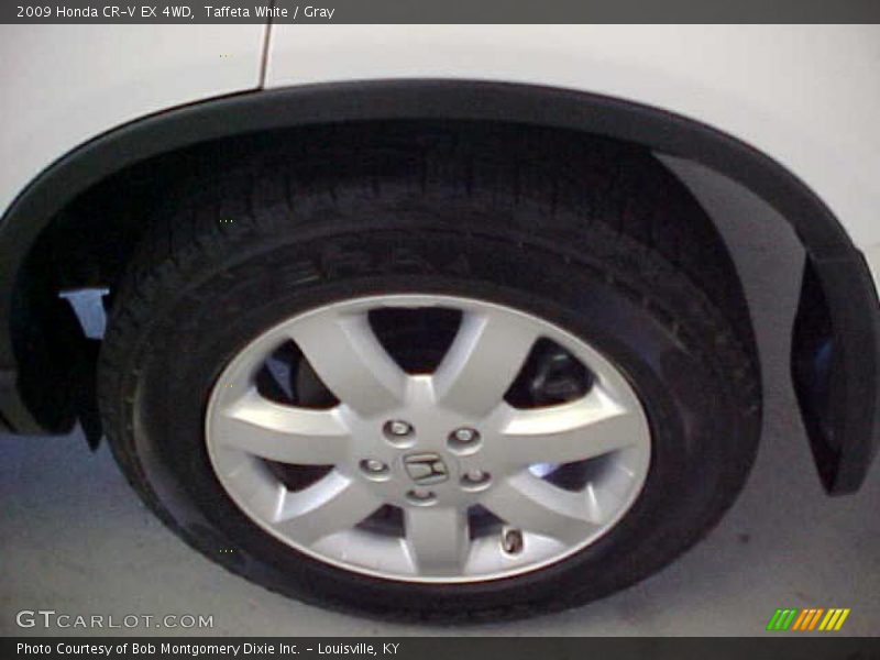 Taffeta White / Gray 2009 Honda CR-V EX 4WD