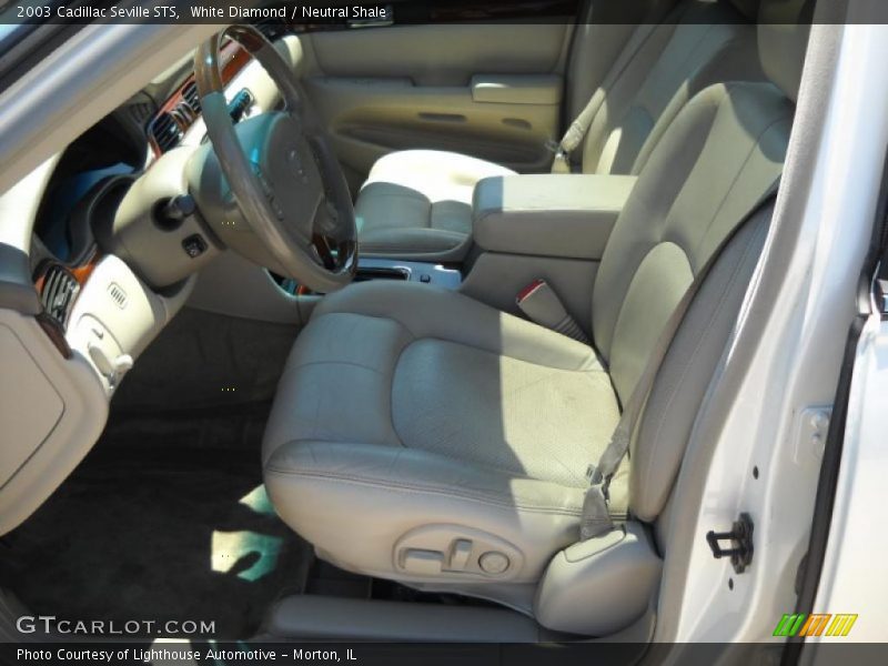 White Diamond / Neutral Shale 2003 Cadillac Seville STS