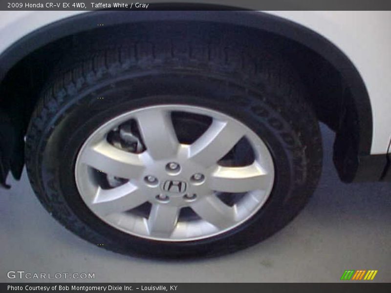 Taffeta White / Gray 2009 Honda CR-V EX 4WD