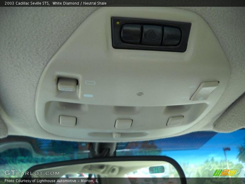 White Diamond / Neutral Shale 2003 Cadillac Seville STS