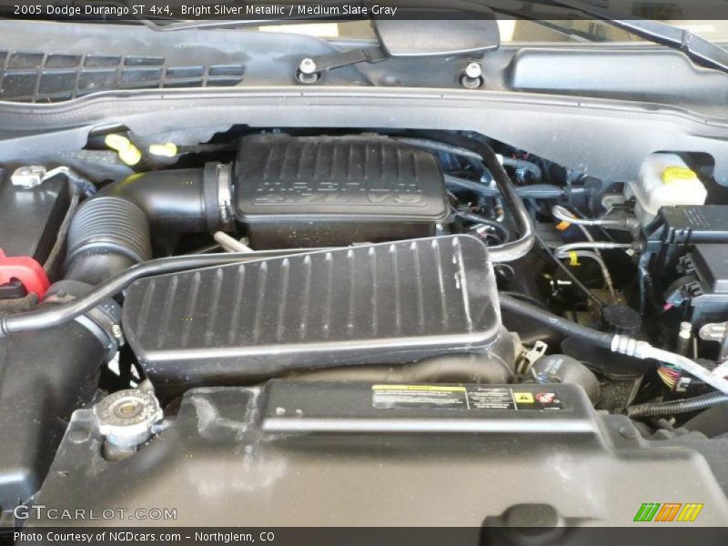 Bright Silver Metallic / Medium Slate Gray 2005 Dodge Durango ST 4x4