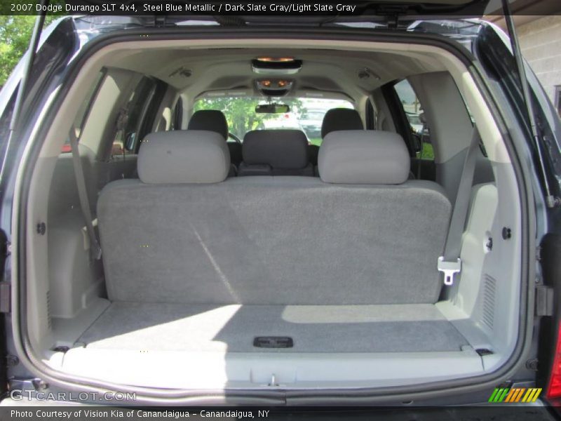 Steel Blue Metallic / Dark Slate Gray/Light Slate Gray 2007 Dodge Durango SLT 4x4