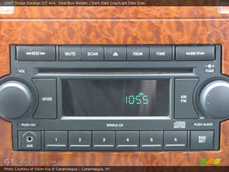 Steel Blue Metallic / Dark Slate Gray/Light Slate Gray 2007 Dodge Durango SLT 4x4
