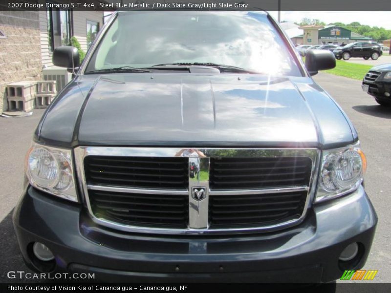 Steel Blue Metallic / Dark Slate Gray/Light Slate Gray 2007 Dodge Durango SLT 4x4