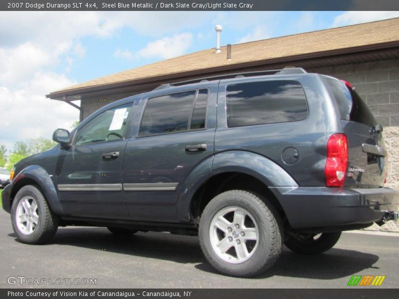 Steel Blue Metallic / Dark Slate Gray/Light Slate Gray 2007 Dodge Durango SLT 4x4