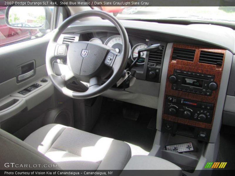 Steel Blue Metallic / Dark Slate Gray/Light Slate Gray 2007 Dodge Durango SLT 4x4