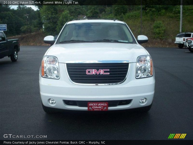 Summit White / Light Tan 2010 GMC Yukon SLT 4x4