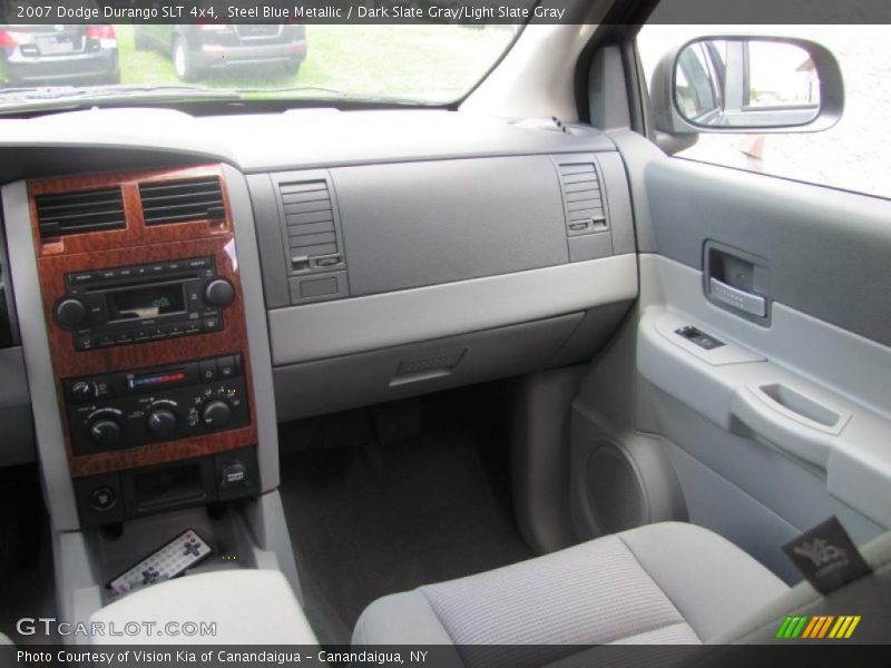 Steel Blue Metallic / Dark Slate Gray/Light Slate Gray 2007 Dodge Durango SLT 4x4