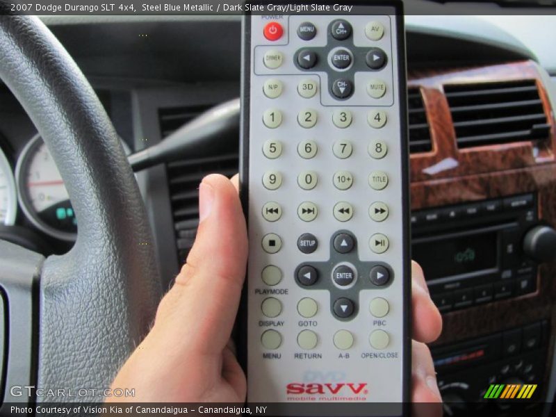 Steel Blue Metallic / Dark Slate Gray/Light Slate Gray 2007 Dodge Durango SLT 4x4
