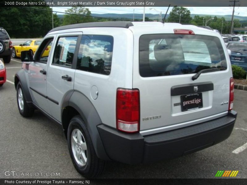 Bright Silver Metallic / Dark Slate Gray/Light Slate Gray 2008 Dodge Nitro SXT 4x4