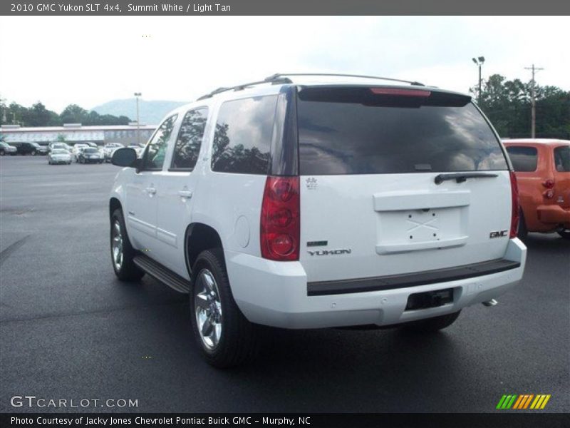 Summit White / Light Tan 2010 GMC Yukon SLT 4x4