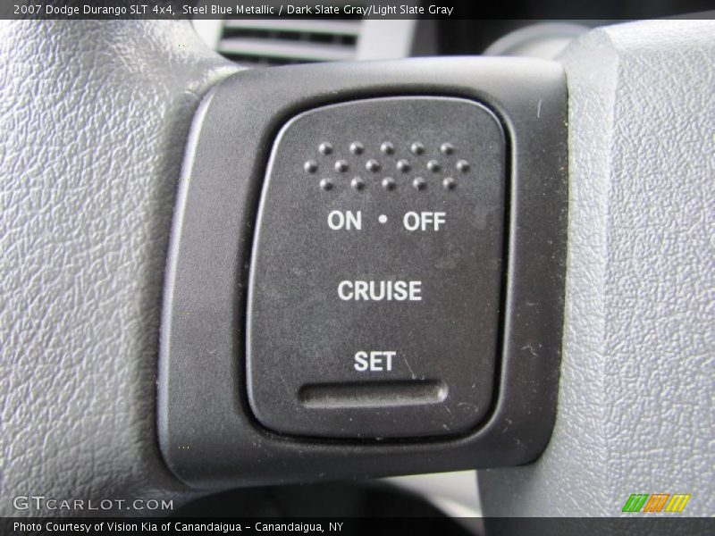 Steel Blue Metallic / Dark Slate Gray/Light Slate Gray 2007 Dodge Durango SLT 4x4