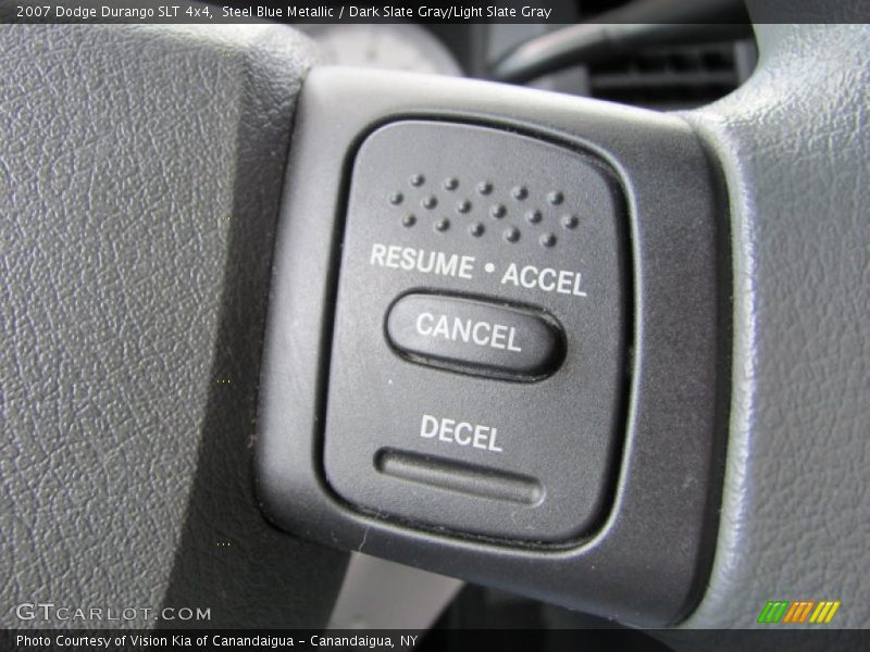 Steel Blue Metallic / Dark Slate Gray/Light Slate Gray 2007 Dodge Durango SLT 4x4
