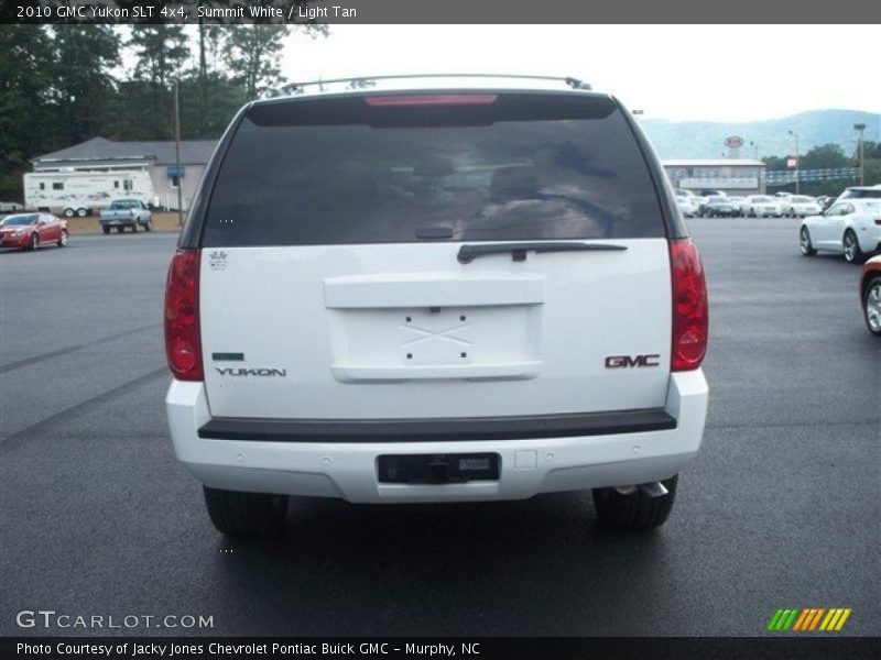 Summit White / Light Tan 2010 GMC Yukon SLT 4x4