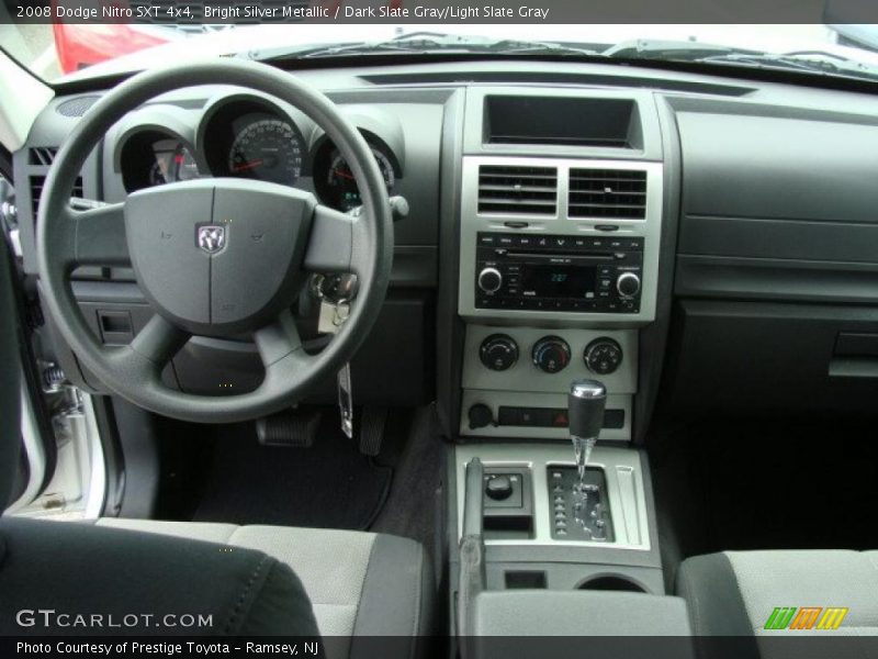 Bright Silver Metallic / Dark Slate Gray/Light Slate Gray 2008 Dodge Nitro SXT 4x4