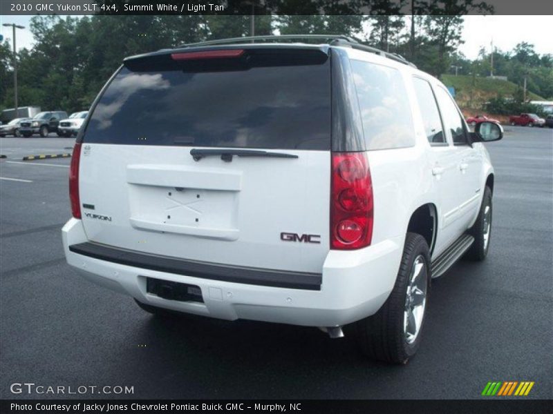 Summit White / Light Tan 2010 GMC Yukon SLT 4x4