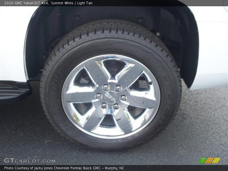 Summit White / Light Tan 2010 GMC Yukon SLT 4x4