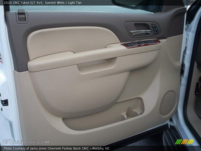 Summit White / Light Tan 2010 GMC Yukon SLT 4x4