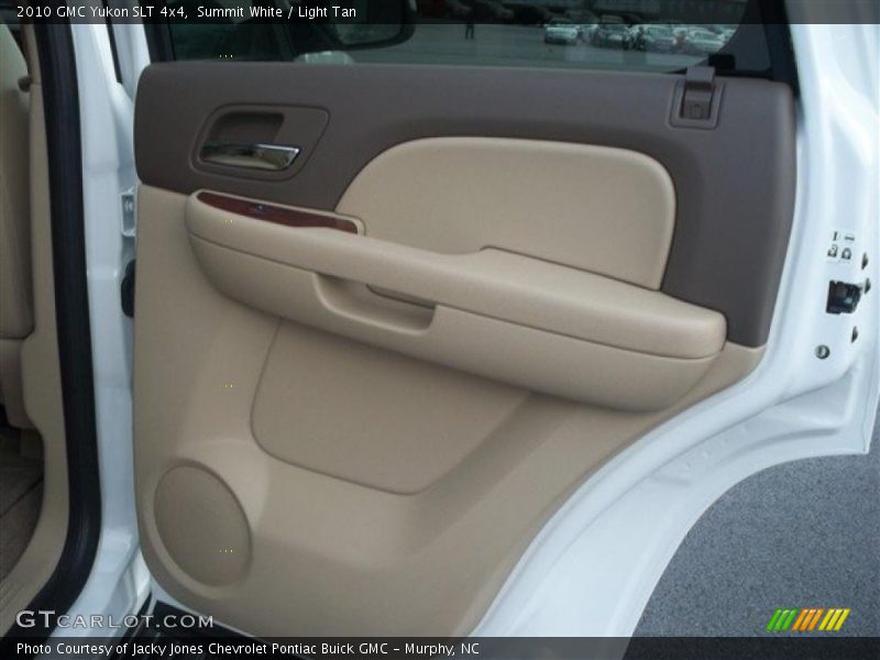 Summit White / Light Tan 2010 GMC Yukon SLT 4x4