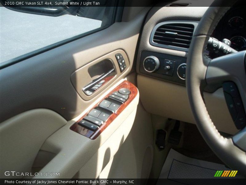 Summit White / Light Tan 2010 GMC Yukon SLT 4x4