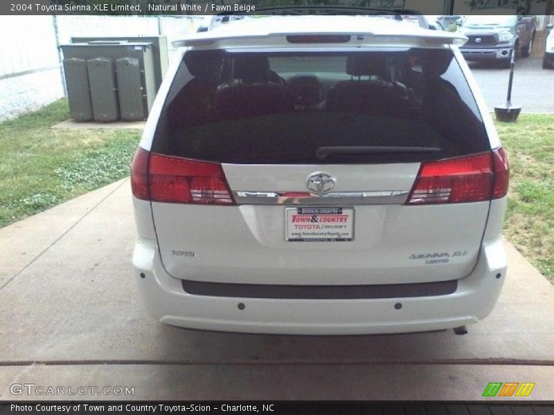 Natural White / Fawn Beige 2004 Toyota Sienna XLE Limited