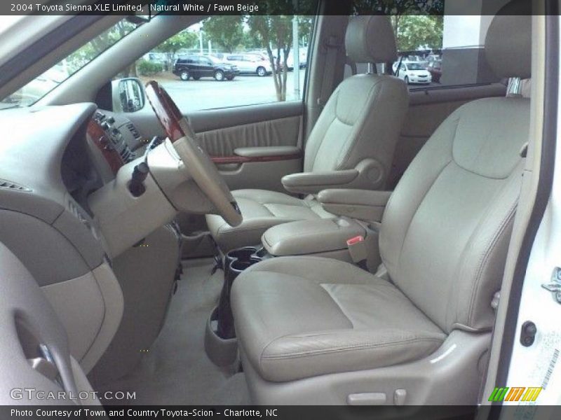 Natural White / Fawn Beige 2004 Toyota Sienna XLE Limited