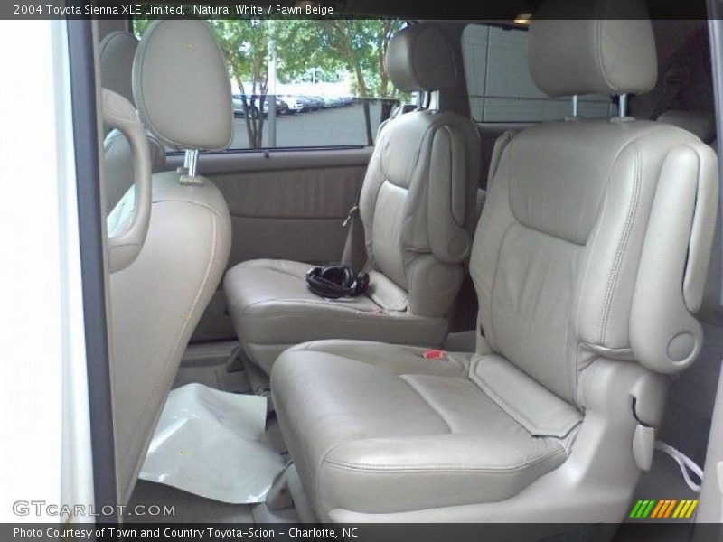 Natural White / Fawn Beige 2004 Toyota Sienna XLE Limited