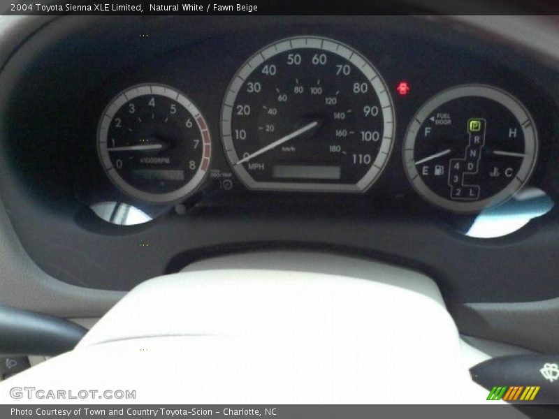 Natural White / Fawn Beige 2004 Toyota Sienna XLE Limited