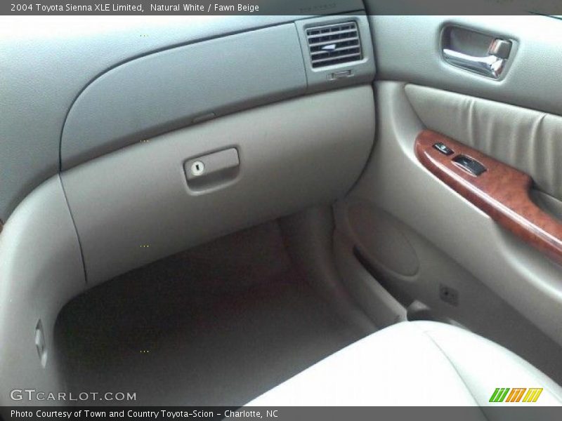 Natural White / Fawn Beige 2004 Toyota Sienna XLE Limited