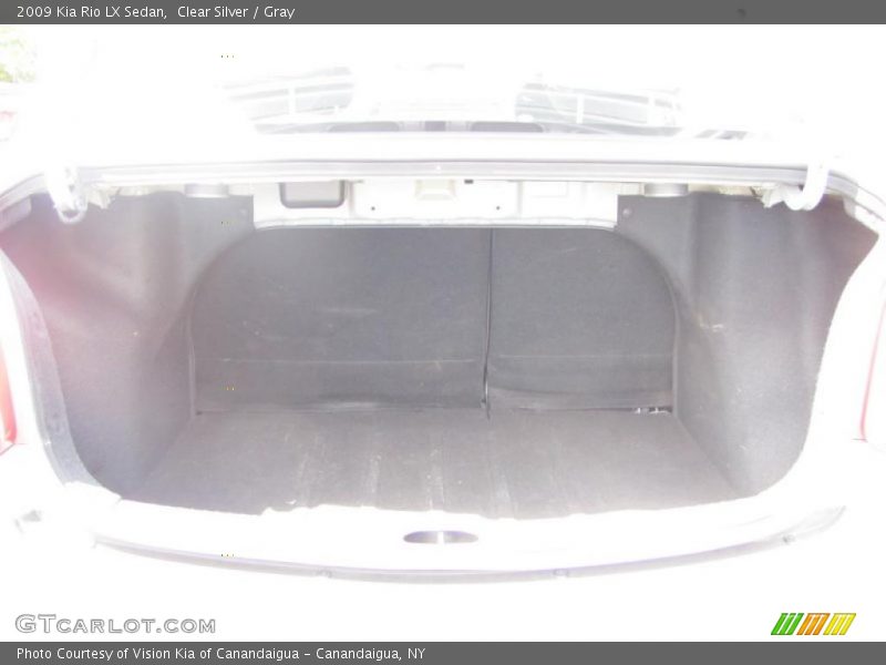 Clear Silver / Gray 2009 Kia Rio LX Sedan