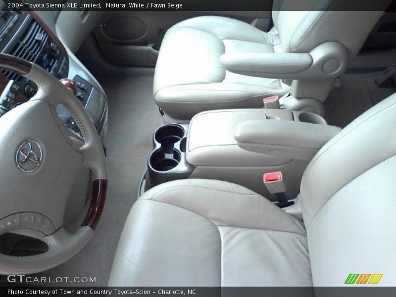 Natural White / Fawn Beige 2004 Toyota Sienna XLE Limited